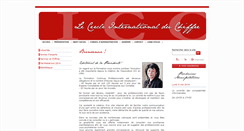 Desktop Screenshot of cercle-international-du-chiffre.com