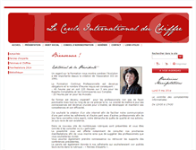 Tablet Screenshot of cercle-international-du-chiffre.com